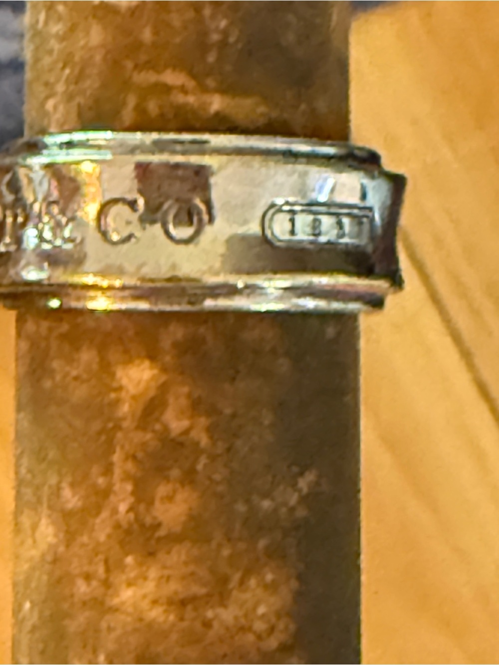 Tiffany & Co. .925 from the 1837 collection with  concave design, size 7 - Picture 13 of 15